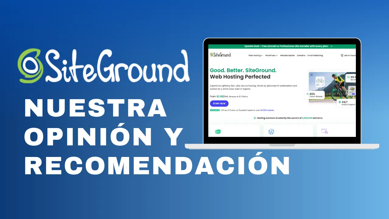 siteground hosting recomendado