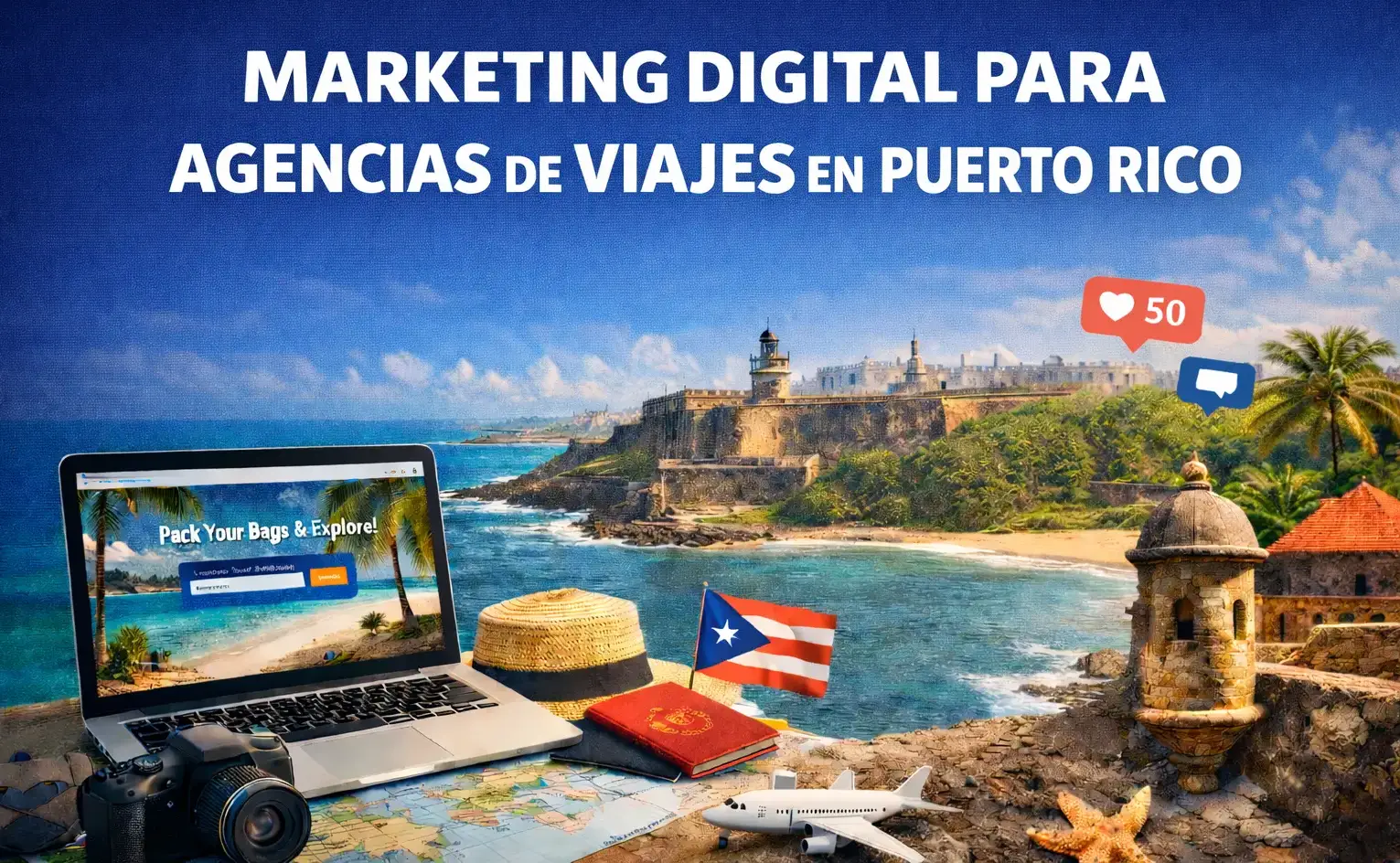 marketing digital agencias viajes puerto rico